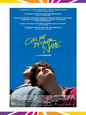 Call me by your name film cover